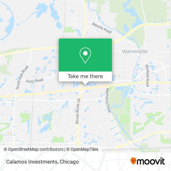 Calamos Investments map