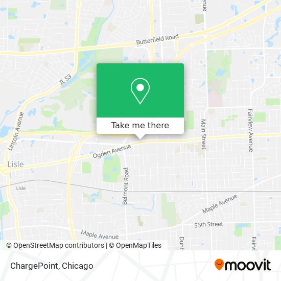 ChargePoint map