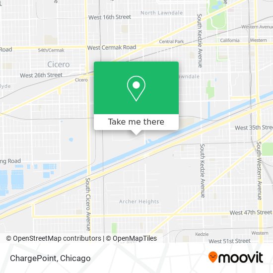 ChargePoint map