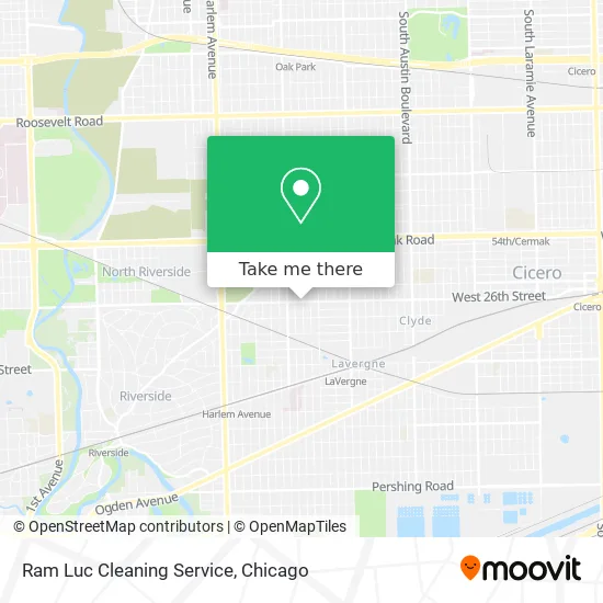 Ram Luc Cleaning Service map