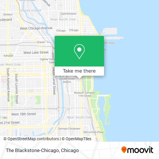 The Blackstone-Chicago map