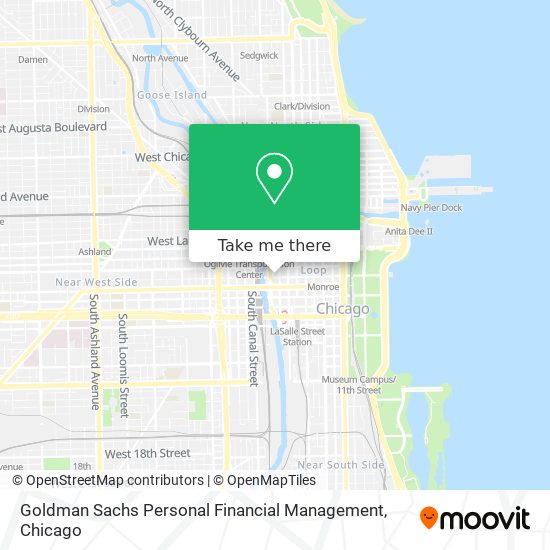 Mapa de Goldman Sachs Personal Financial Management