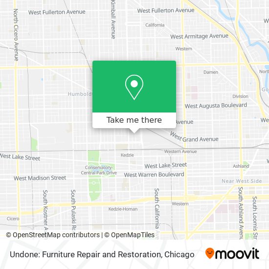 Undone: Furniture Repair and Restoration map