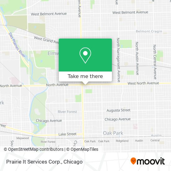 Prairie It Services Corp. map