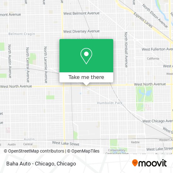 Baha Auto - Chicago map