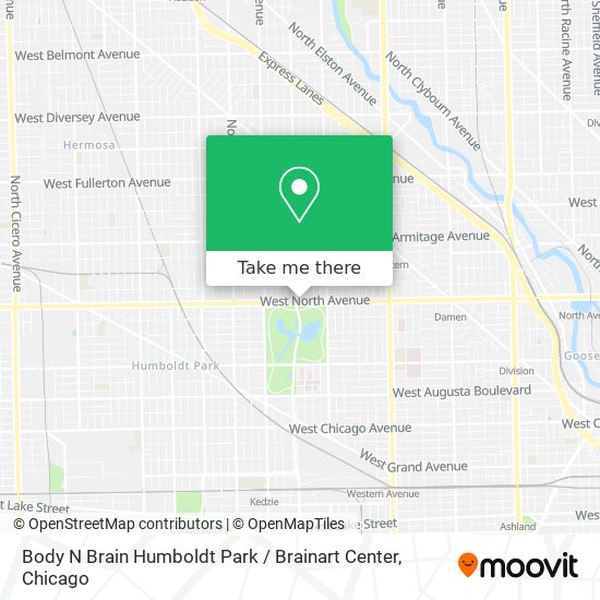 Body N Brain Humboldt Park / Brainart Center map