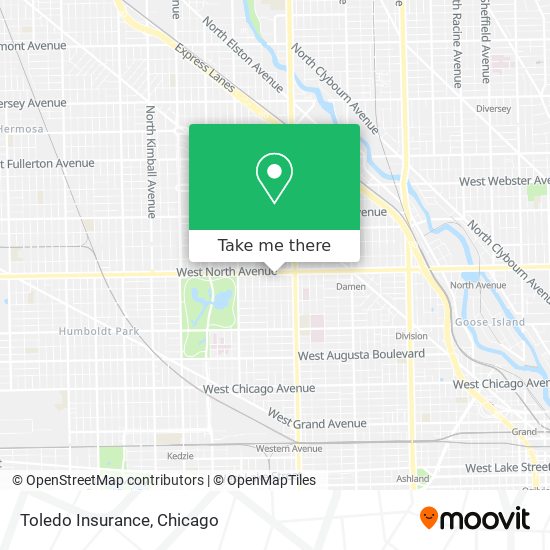 Toledo Insurance map