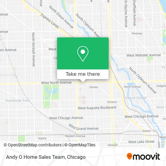 Andy O Home Sales Team map