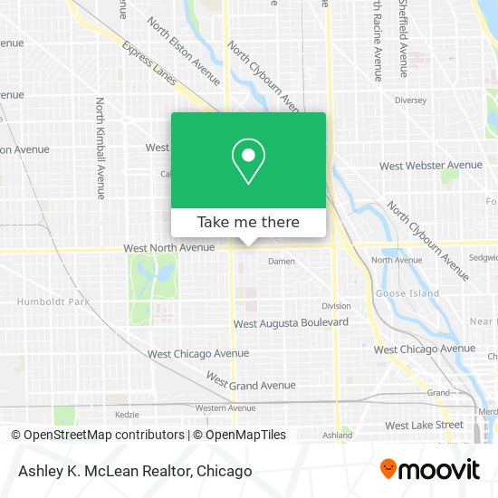 Ashley K. McLean Realtor map