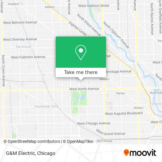 Mapa de G&M Electric