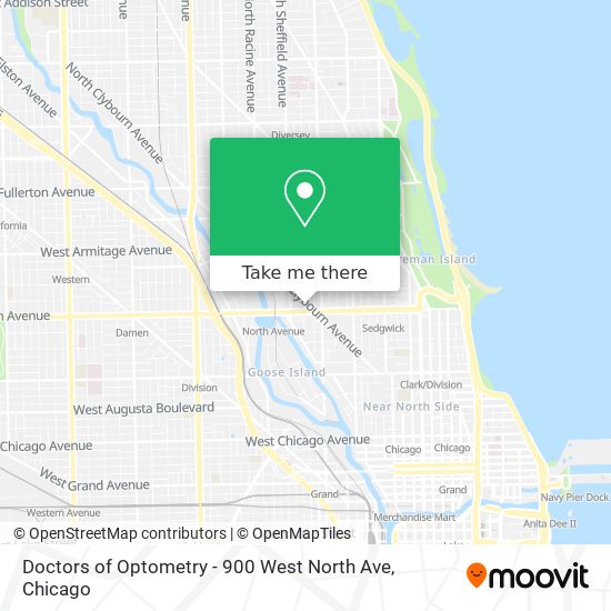 Doctors of Optometry - 900 West North Ave map