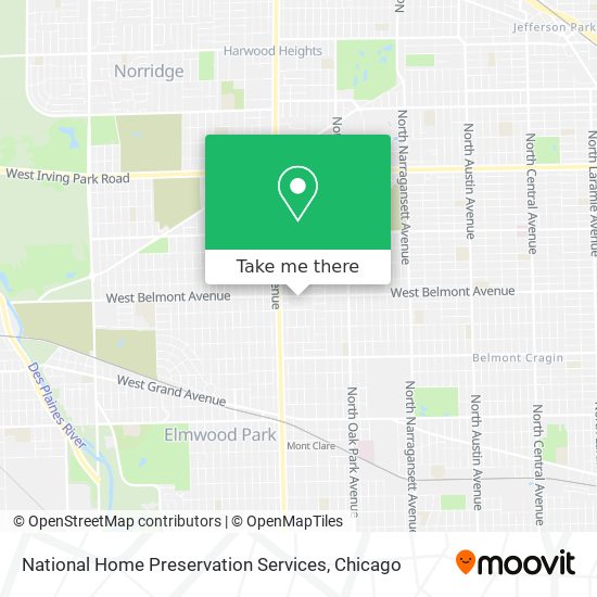 National Home Preservation Services map