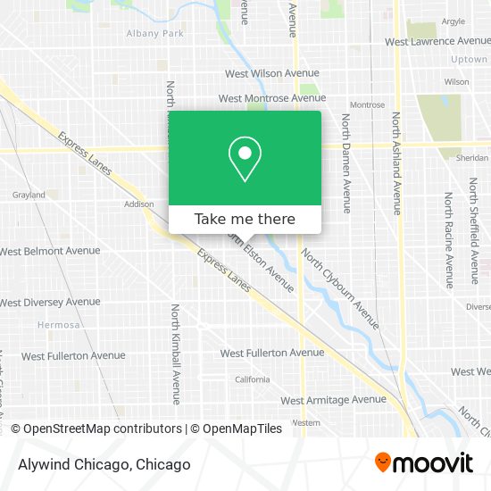 Alywind Chicago map