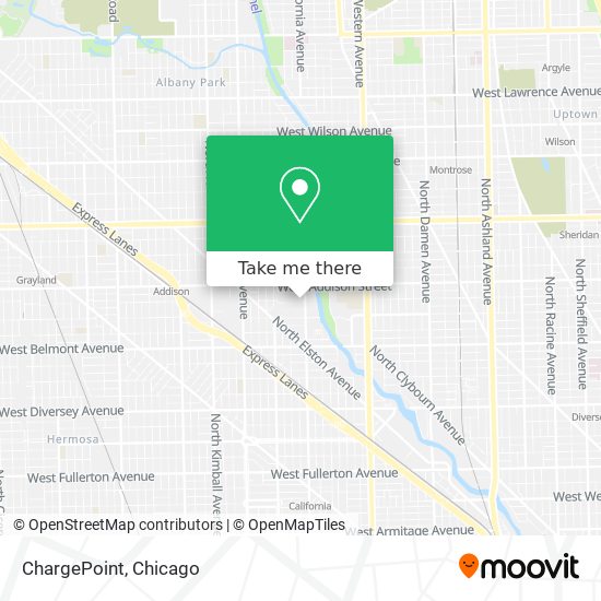 ChargePoint map