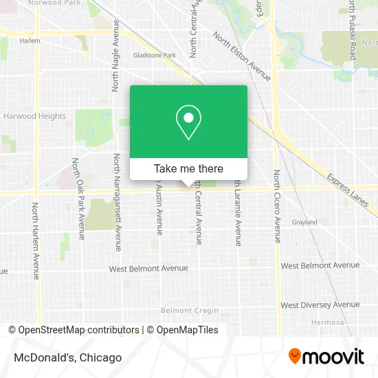 McDoNaLd'S map