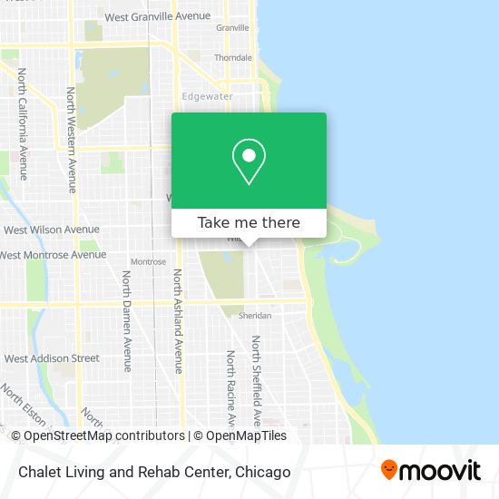 Chalet Living and Rehab Center map