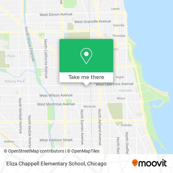 Mapa de Eliza Chappell Elementary School