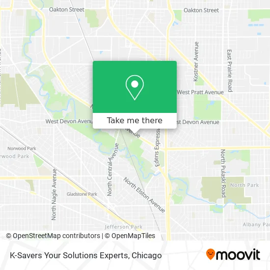 K-Savers Your Solutions Experts map
