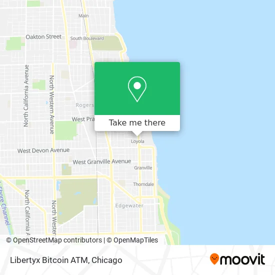 Libertyx Bitcoin ATM map