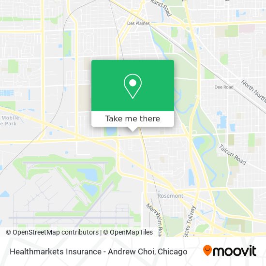 Healthmarkets Insurance - Andrew Choi map