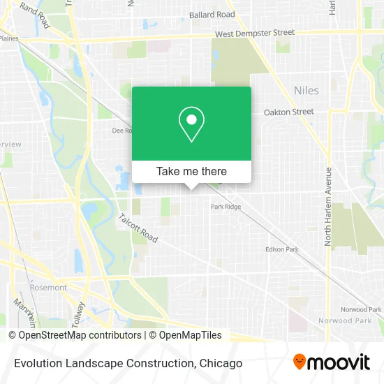 Evolution Landscape Construction map