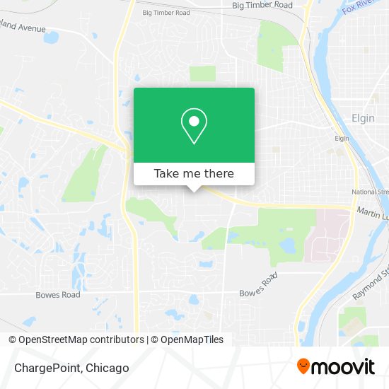 ChargePoint map