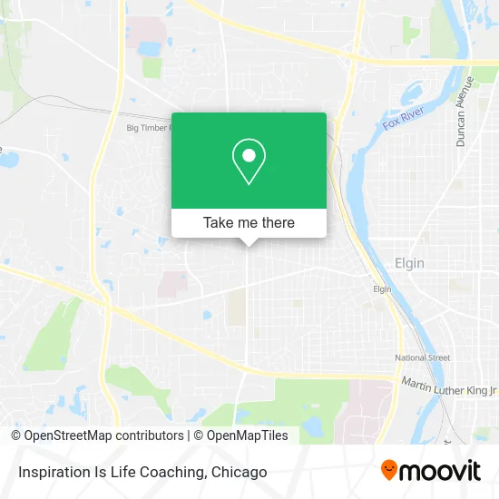 Inspiration Is Life Coaching map