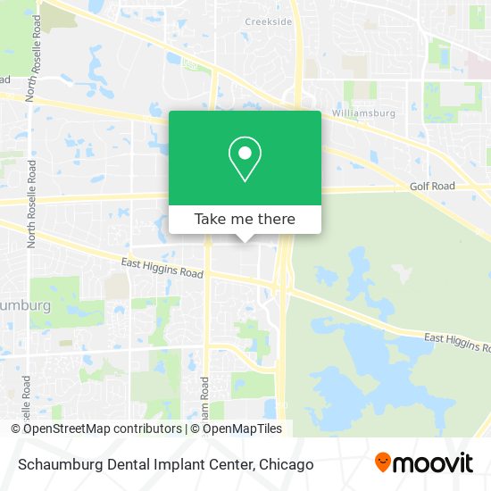 Mapa de Schaumburg Dental Implant Center