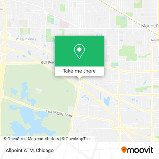 Allpoint ATM map