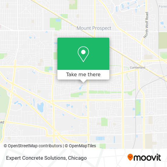 Expert Concrete Solutions map