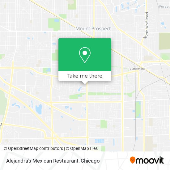 Mapa de Alejandra's Mexican Restaurant
