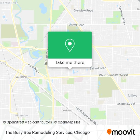 Mapa de The Busy Bee Remodeling Services