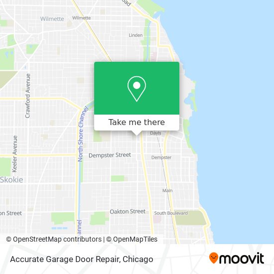 Accurate Garage Door Repair map