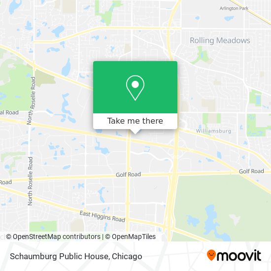 Schaumburg Public House map