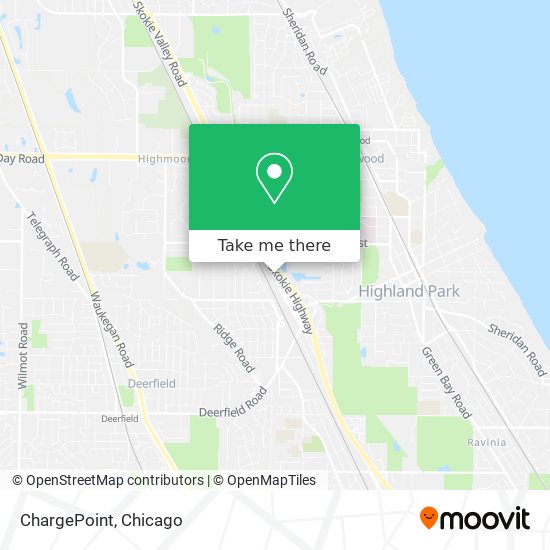 Mapa de ChargePoint