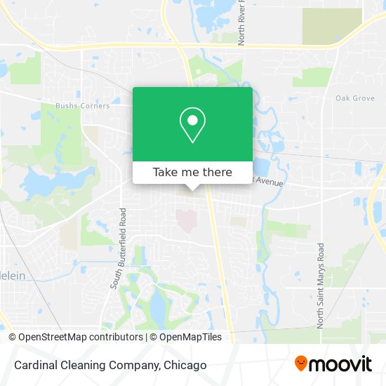 Mapa de Cardinal Cleaning Company