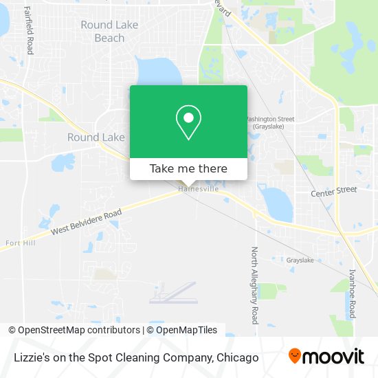 Mapa de Lizzie's on the Spot Cleaning Company