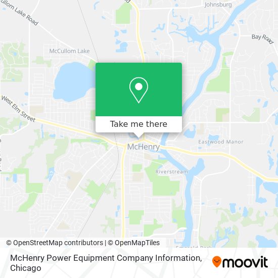 McHenry Power Equipment Company Information map