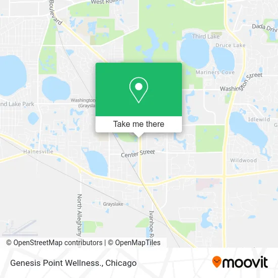 Genesis Point Wellness. map