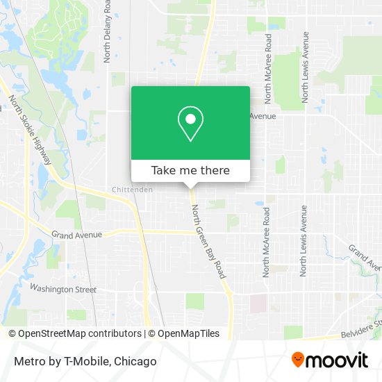 Metro by T-Mobile map