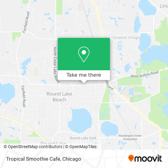 Tropical Smoothie Cafe map