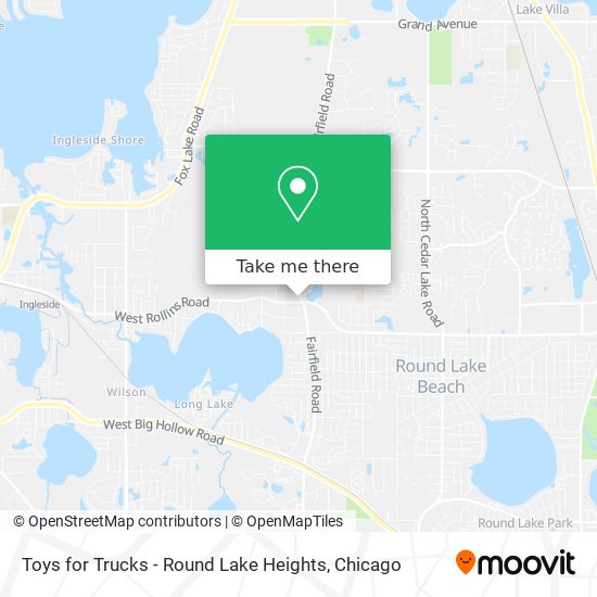 Mapa de Toys for Trucks - Round Lake Heights