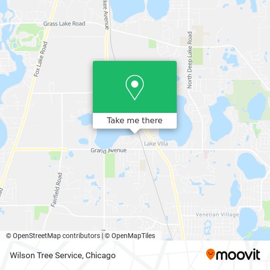 Wilson Tree Service map