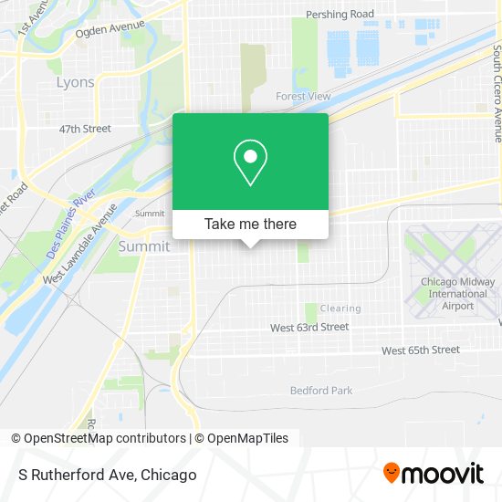 Mapa de S Rutherford Ave
