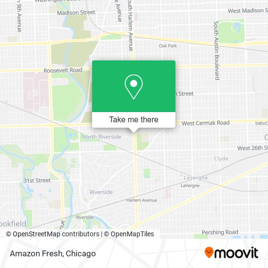 Amazon Fresh map