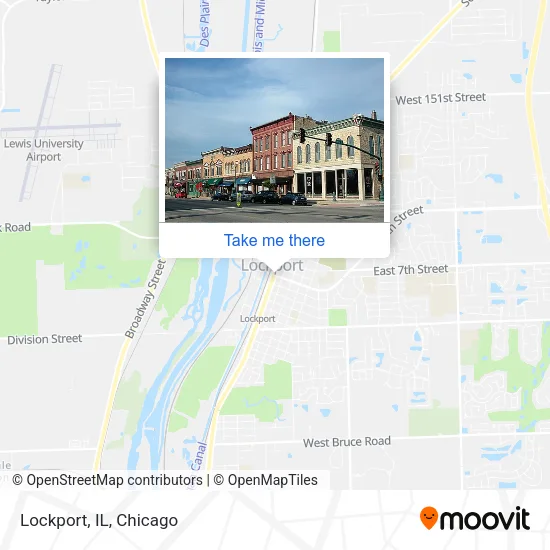 Lockport, IL map