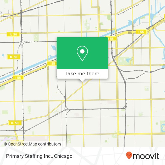 Primary Staffing Inc. map