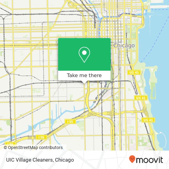 Mapa de UIC Village Cleaners