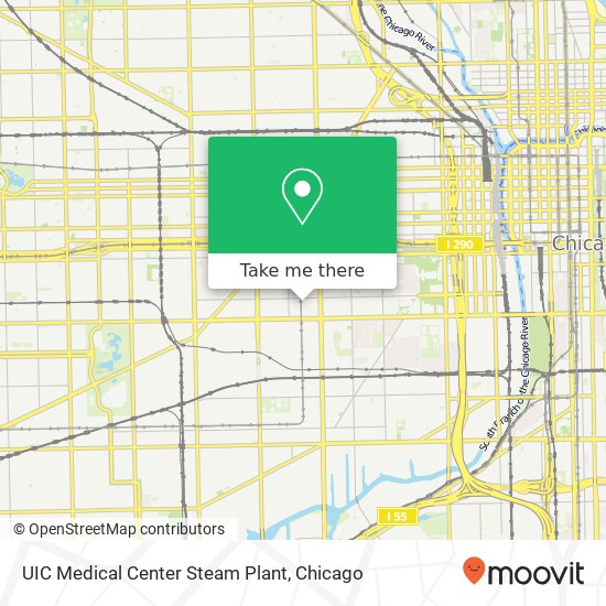 Mapa de UIC Medical Center Steam Plant