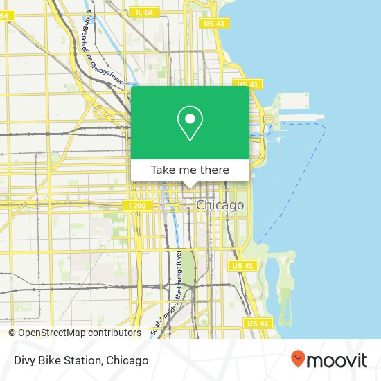 Mapa de Divy Bike Station